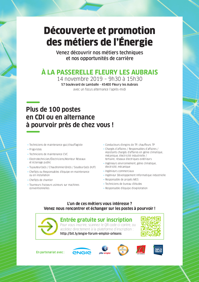 Découverte et promotion des métiers de l’Énergie Engie