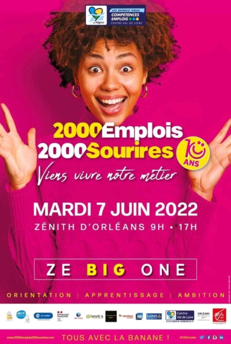 2000 emplois 2000 sourires 2022