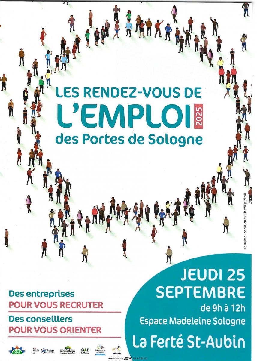 Rendez vous de l'emploi Portes de Sologne  2025