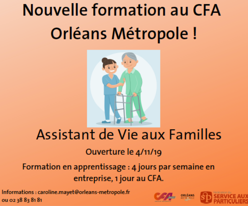 Assistant de Vie aux Familles apprentissage