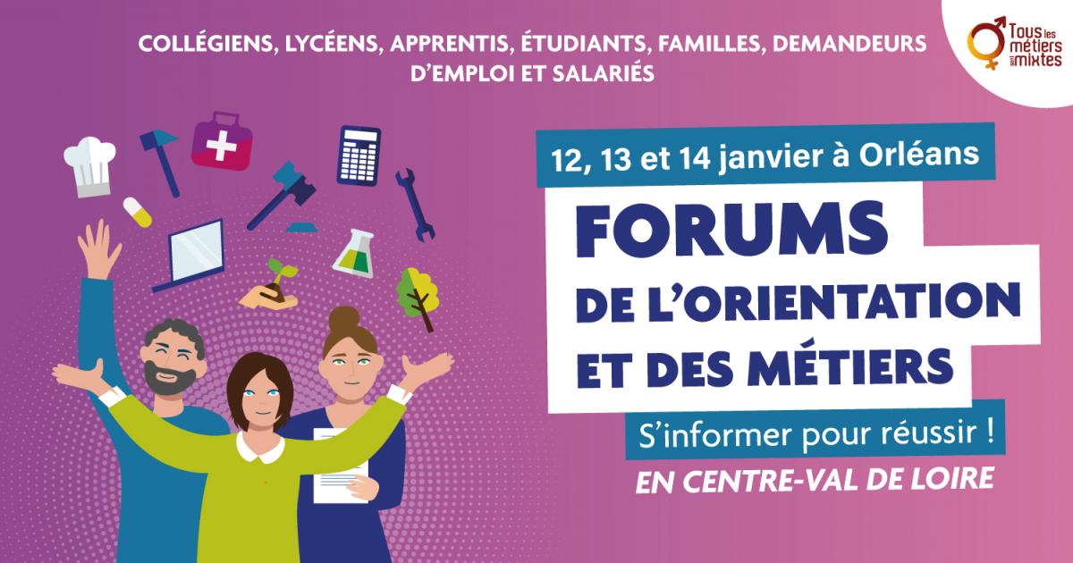 Forum de l'Orientation et des métiers d'Orléans 2023