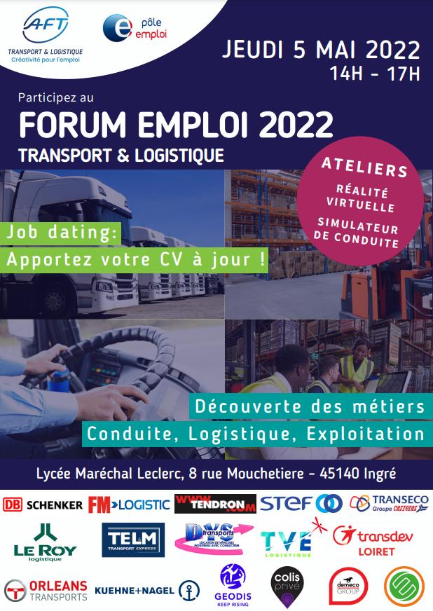 Job Dating Transport Logistique et découverte métiers 2022