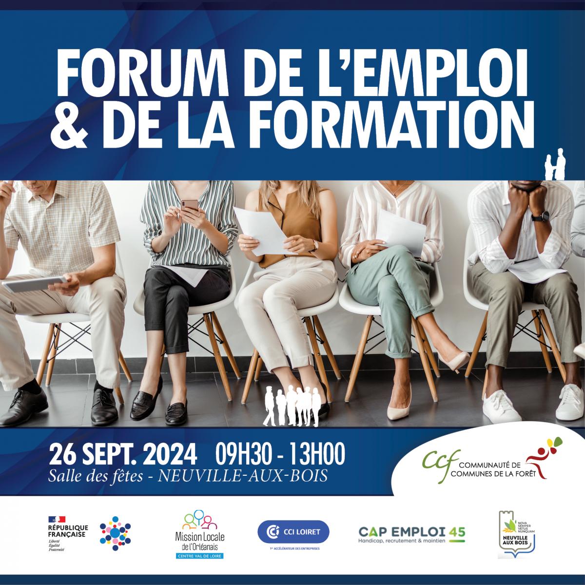 Forum de l’emploi et de la Formation - Neuville-aux-Bois 2024