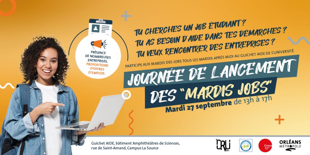 Job datins étudiant Orléans 2022