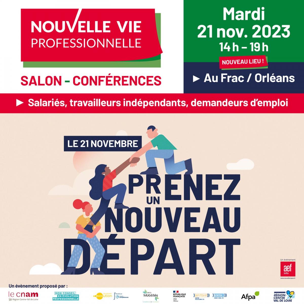 Salon Nouvelle Vie professionnelle 2023