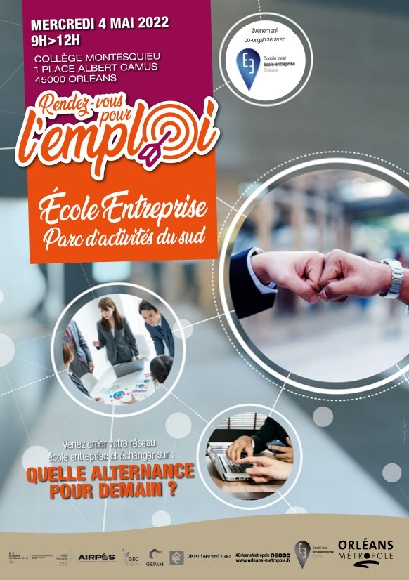 Rendez-vous pour l’emploi Ecole Entreprise – Parcs d’activités du SUD  Quelle Alternance pour demain